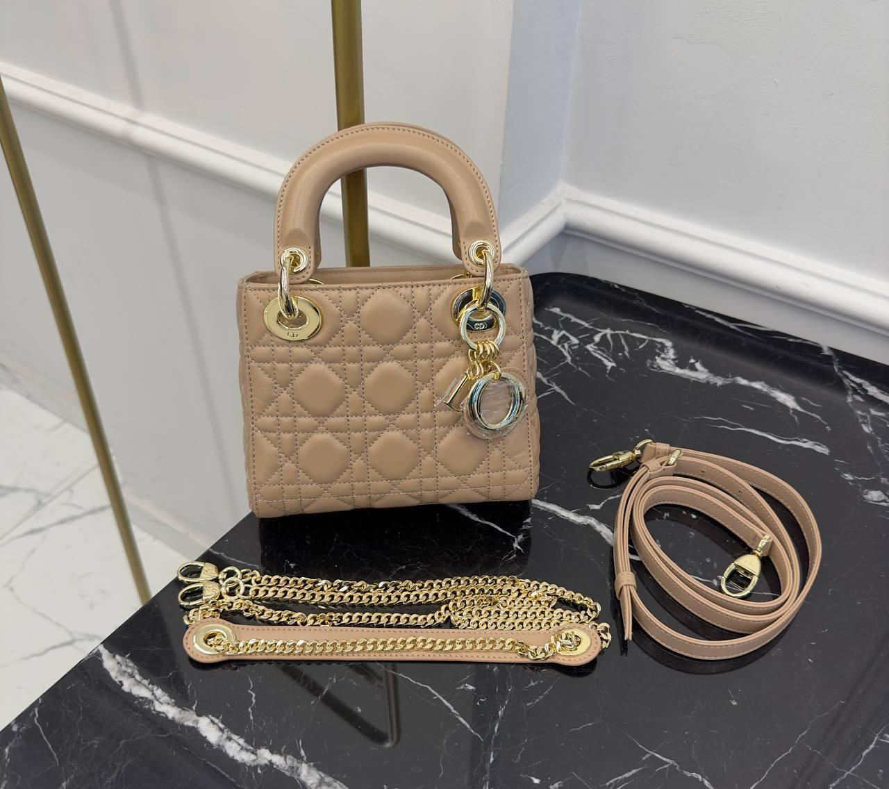 Christian Dior Lady Küçük Boy Çok Renkli Modeller - Glimmer of Luxury