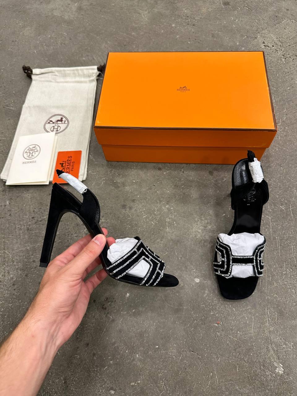 Hermes Ella 105 Sandal - Glimmer of Luxury