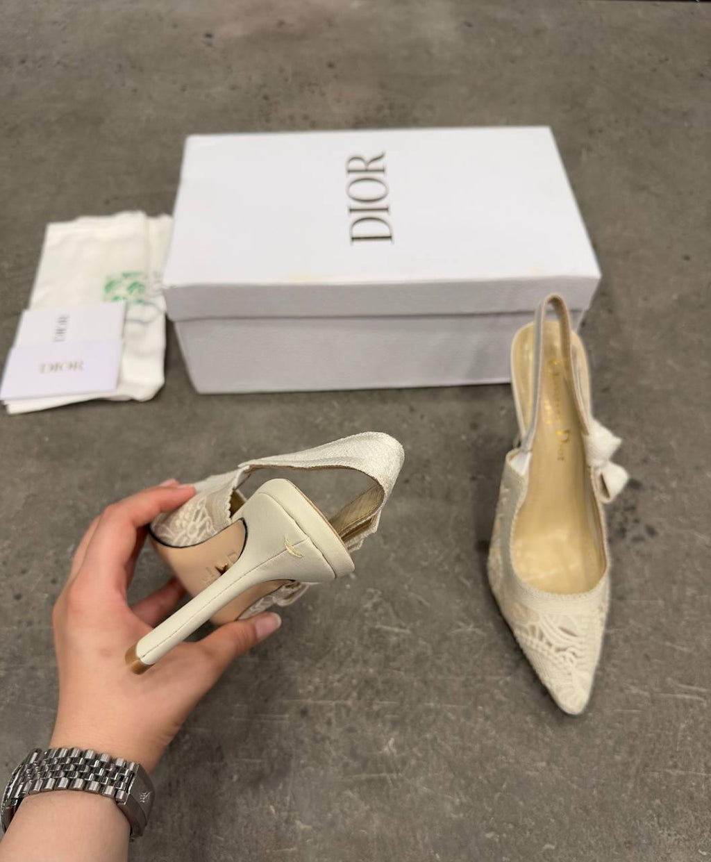 Dior J’adior Slingback Pump - Glimmer of Luxury