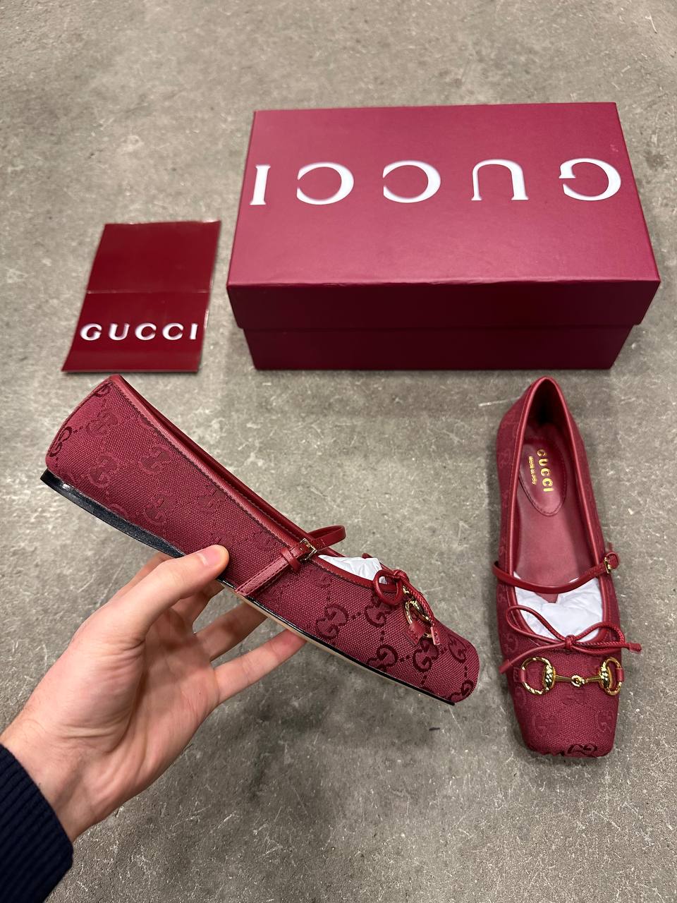 Gucci Horsebit Bale Düz Ayakkabı - Glimmer of Luxury