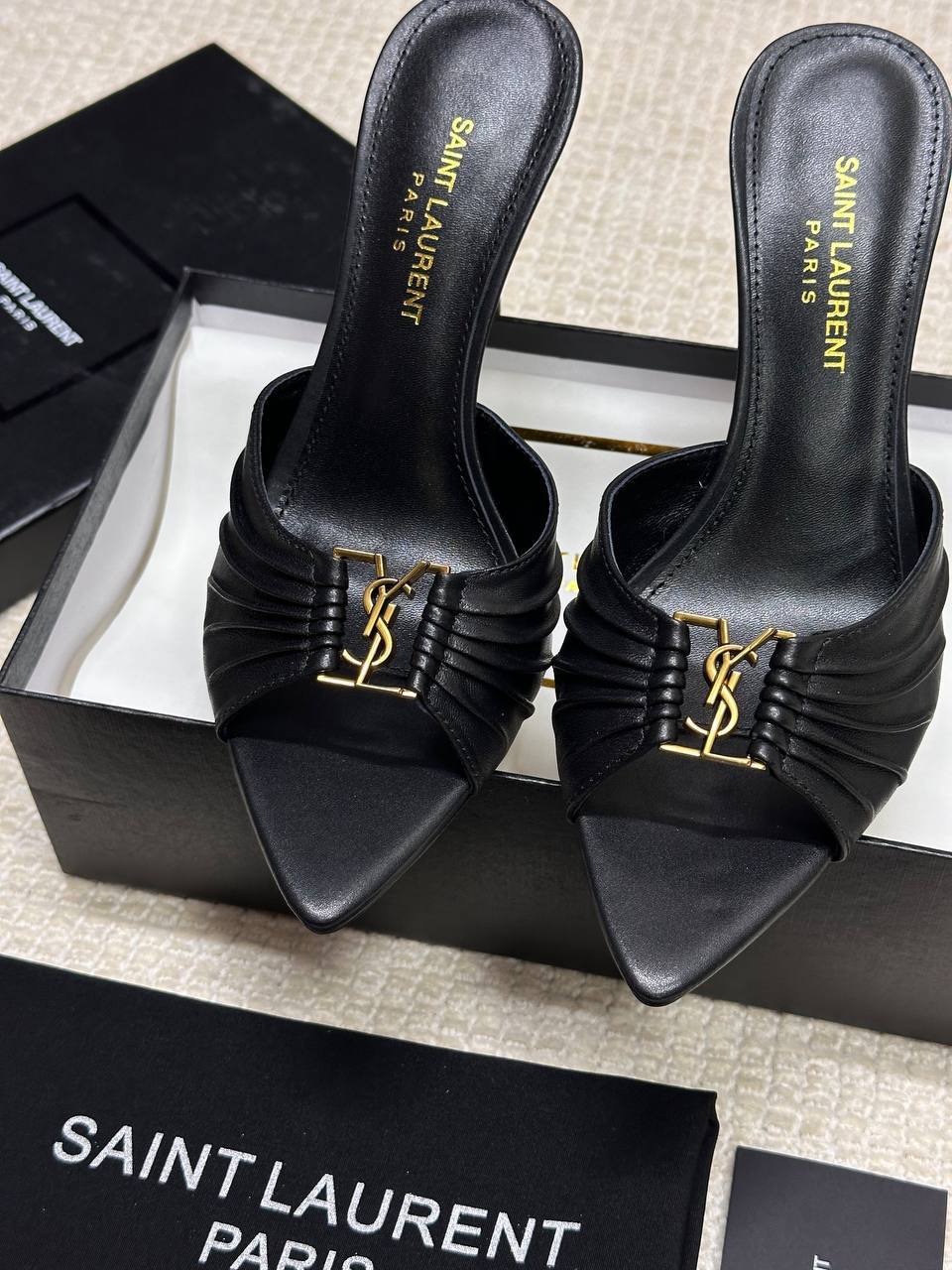 Saint Laurent Babylone Slippers