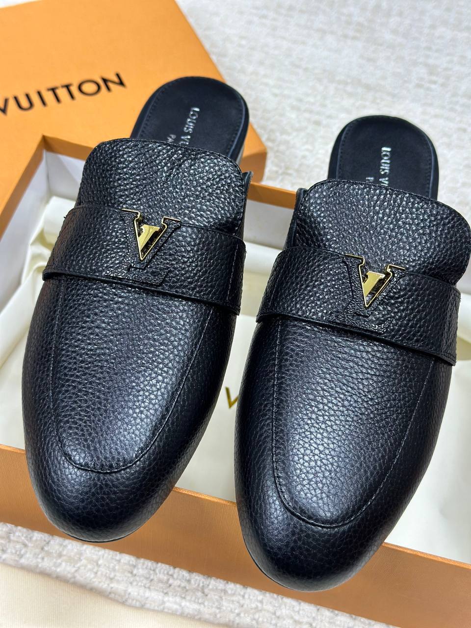 LV Mare Open Back Loafer