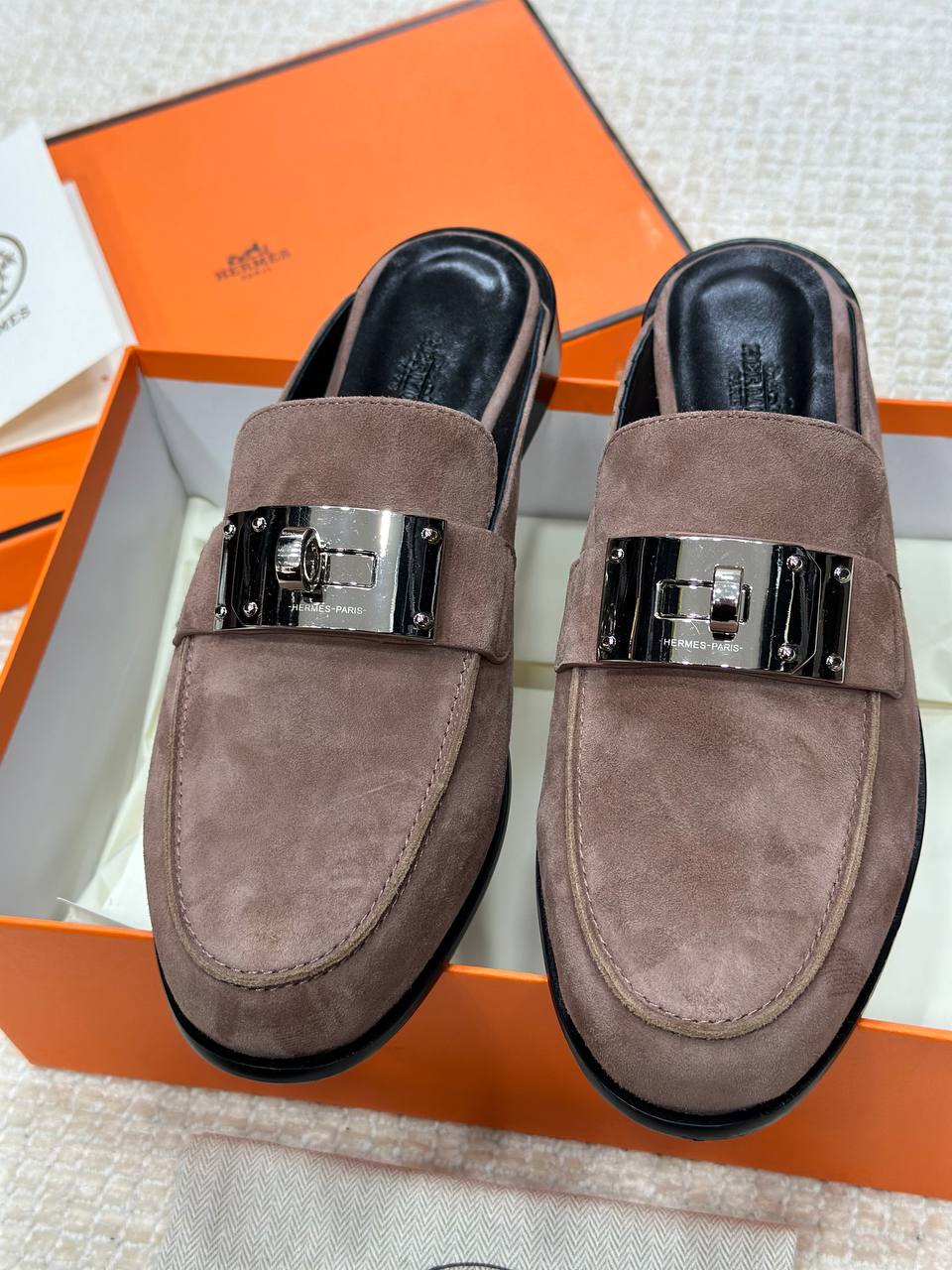 Hermes Iota Slippers