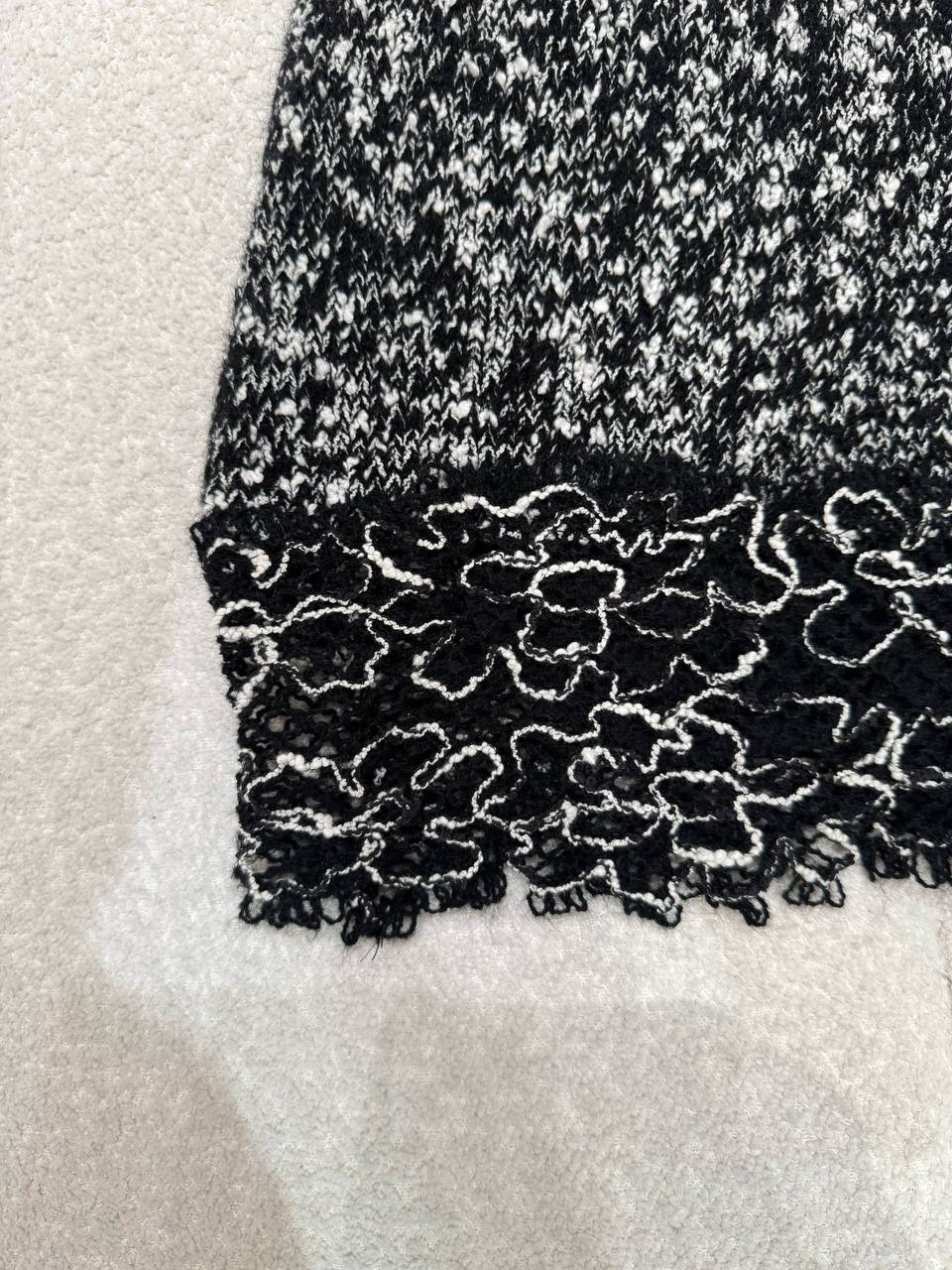 Chanel 25B Plaid Tweed Skirt