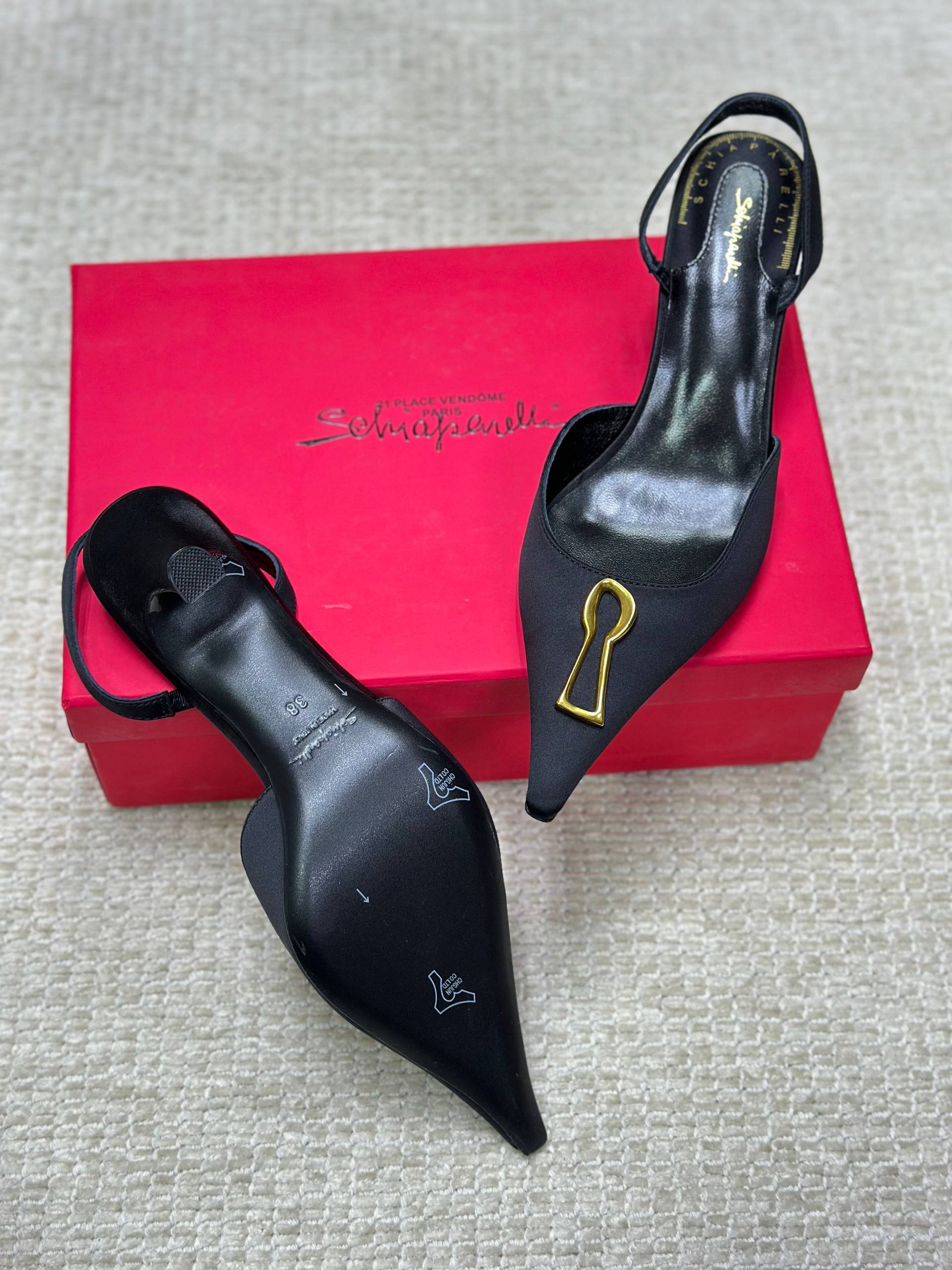 Schiaparelli Keyhole Heels