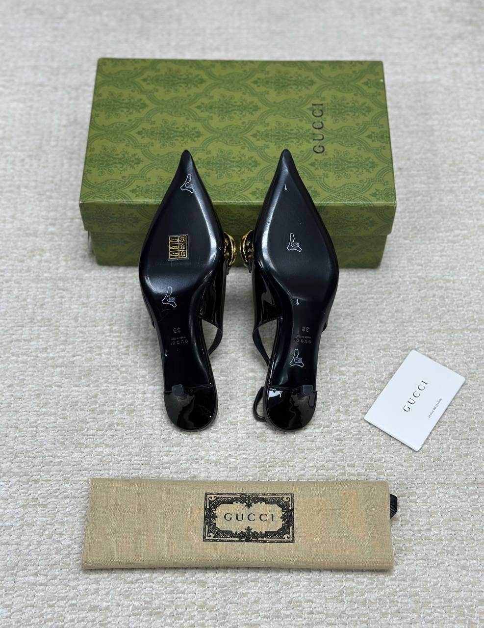 Gucci Marina Chain Backless Shoes