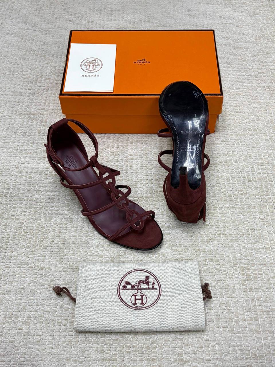 Hermes Magic 70 sandals