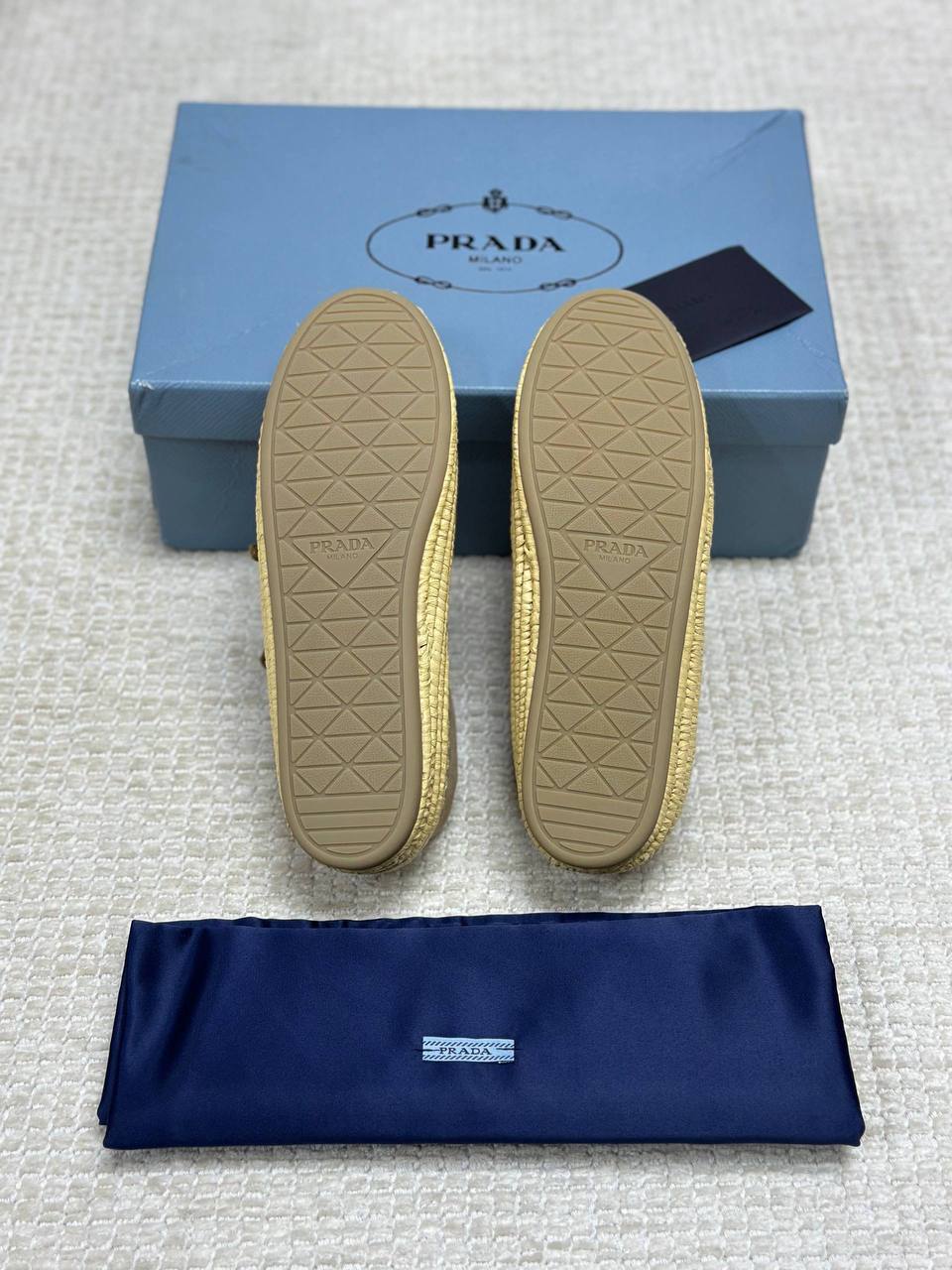 Prada Suede Ballerina
