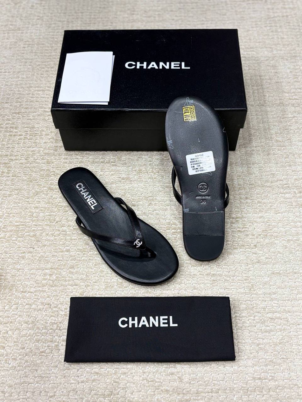 Chanel Thongs