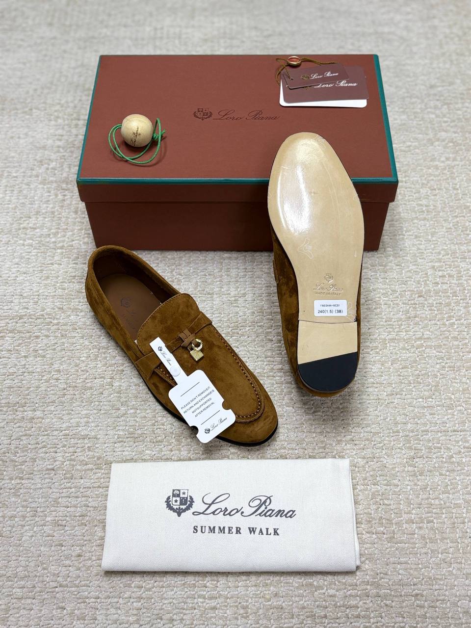 Loro Piana Summer Magic Walking Shoes