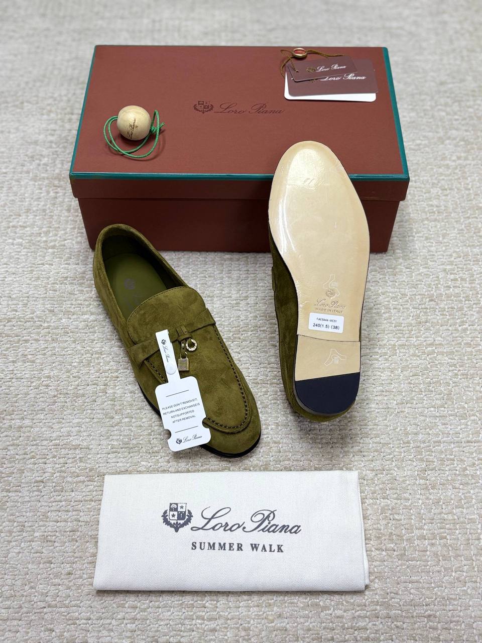 Loro Piana Summer Magic Walking Shoes