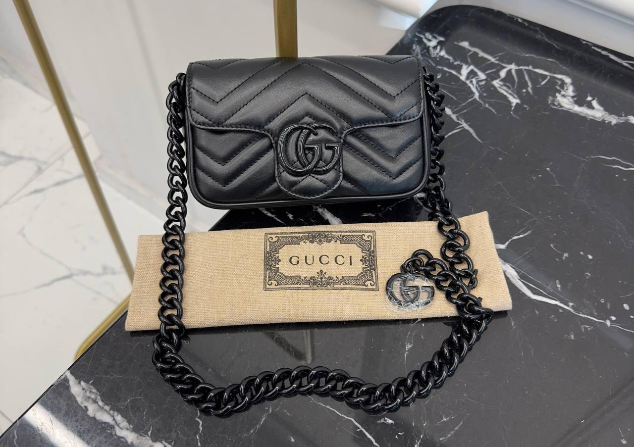 Gucci GG Marmont Kapitone Mini Çanta - Glimmer of Luxury