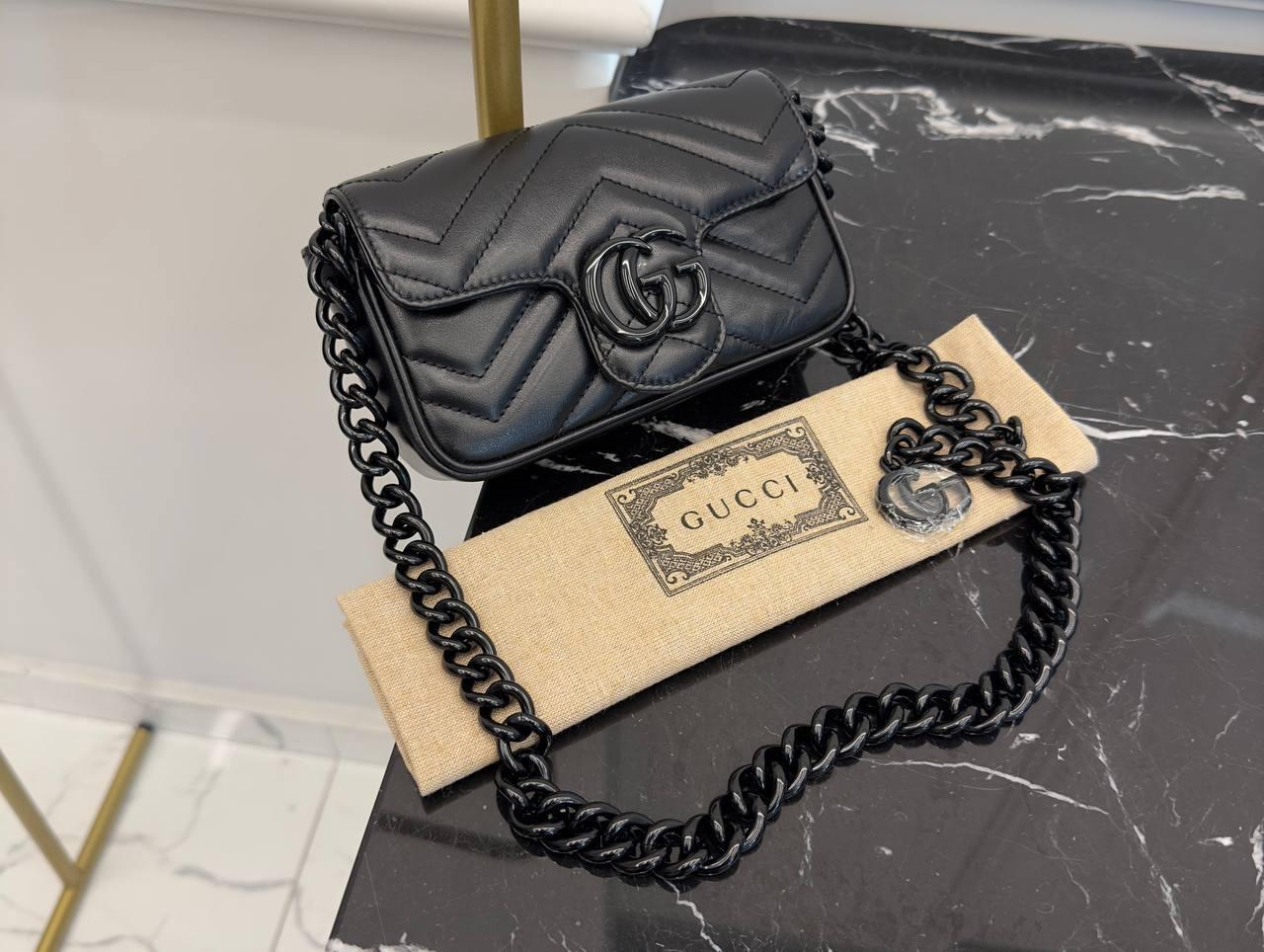 Gucci GG Marmont Kapitone Mini Çanta - Glimmer of Luxury