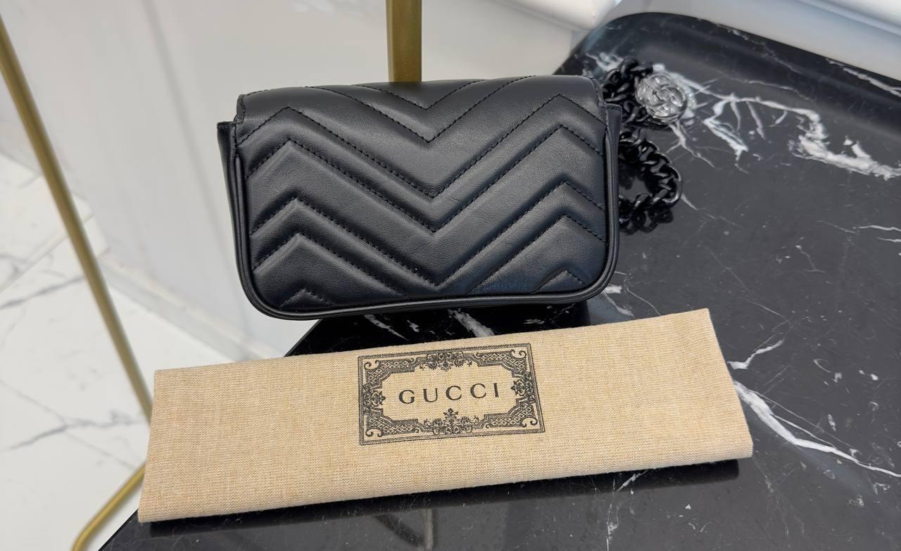 Gucci GG Marmont Kapitone Mini Çanta - Glimmer of Luxury