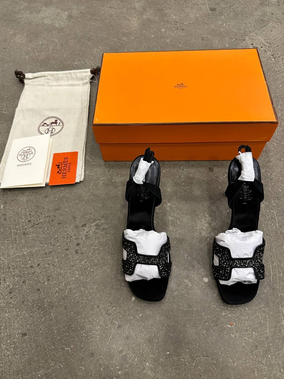 Hermes Ella 105 Sandal - Glimmer of Luxury