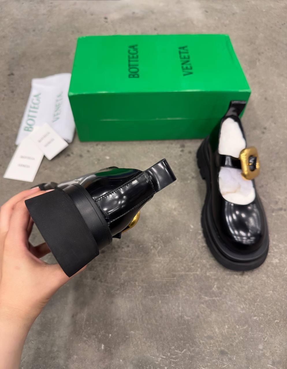 Bottega Veneta Lug Marry Jane Ayakkabı - Glimmer of Luxury