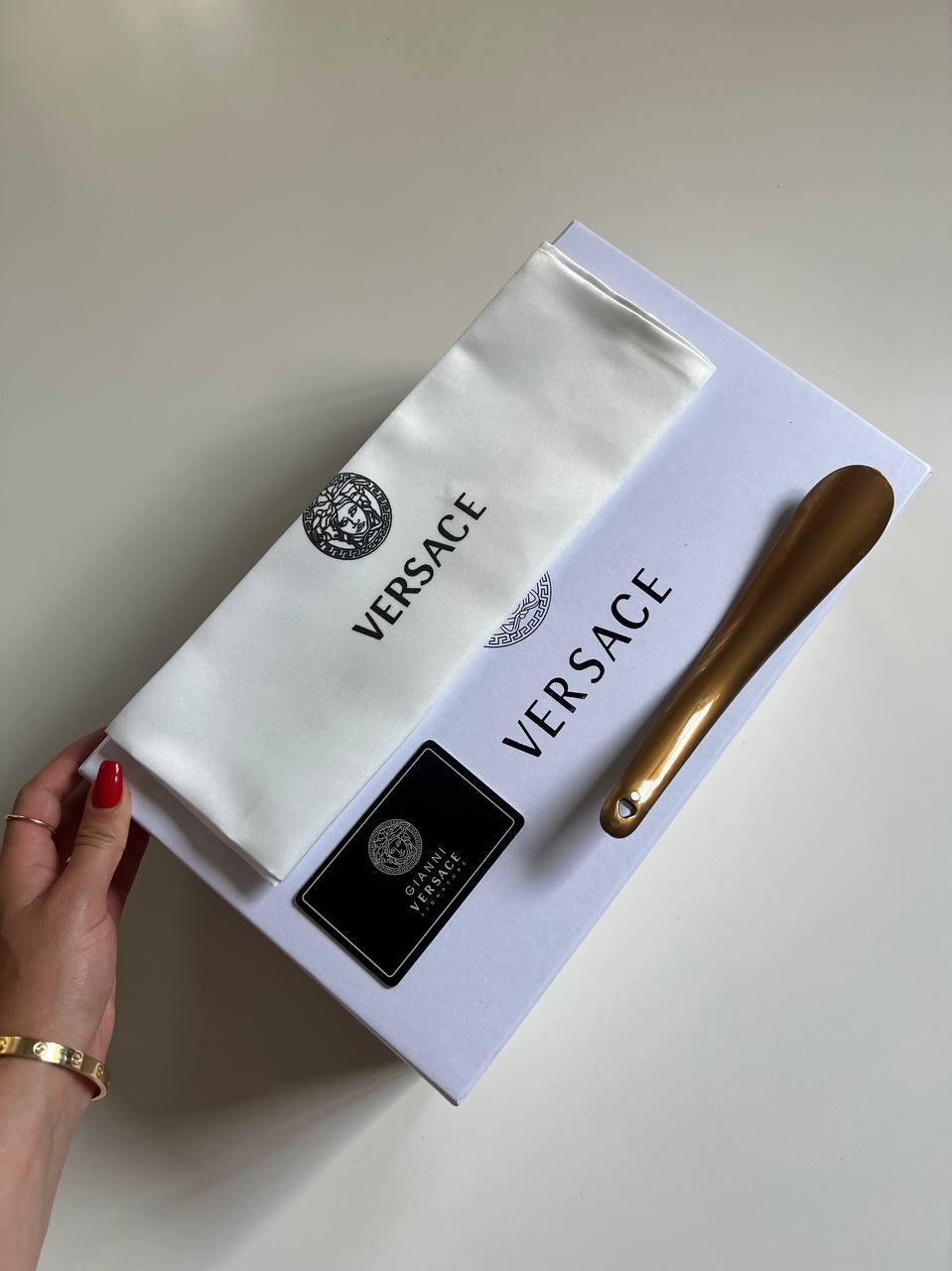 Versace Siyah Erkek Deri Loafer - Glimmer of Luxury