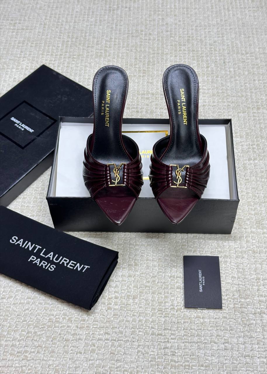 Saint Laurent Babylone Slippers