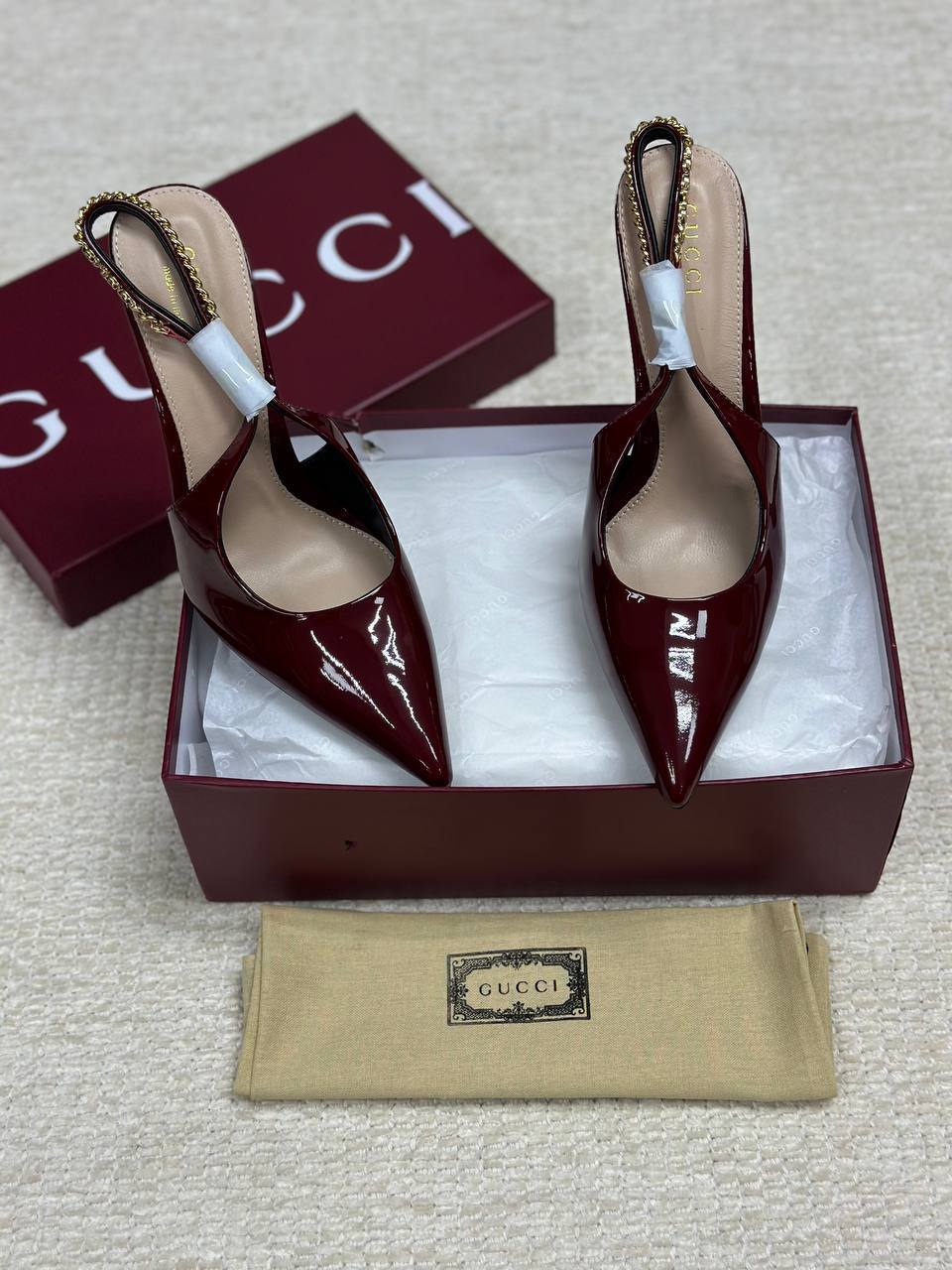 Gucci Signoria Strappy Shoes