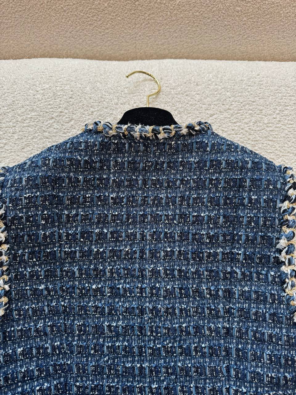 Chanel 25 Fall Linen Lace Vest