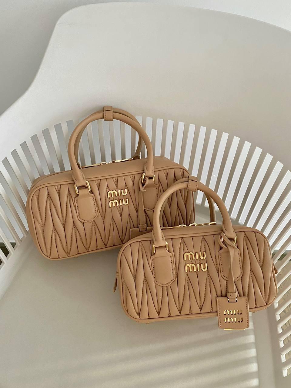 Miu Miu Arcadie Matelassé Nappa Deri Çanta - Glimmer of Luxury