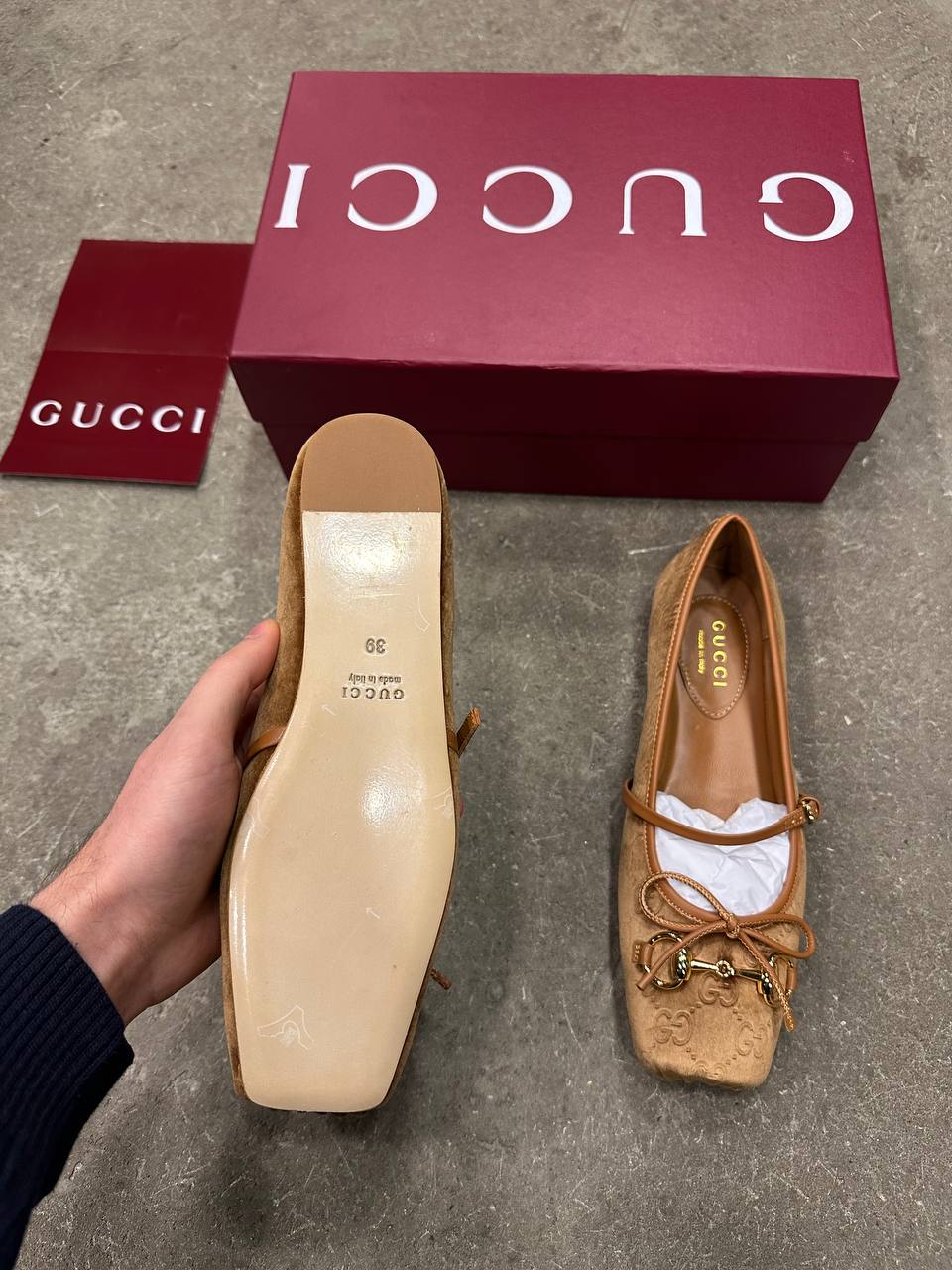 Gucci Horsebit Bale Düz Ayakkabı - Glimmer of Luxury