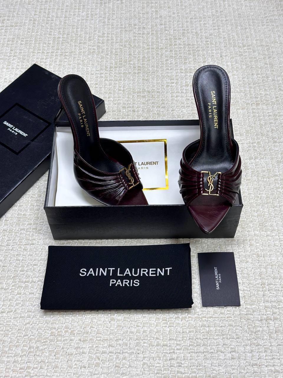 Saint Laurent Babylone Slippers