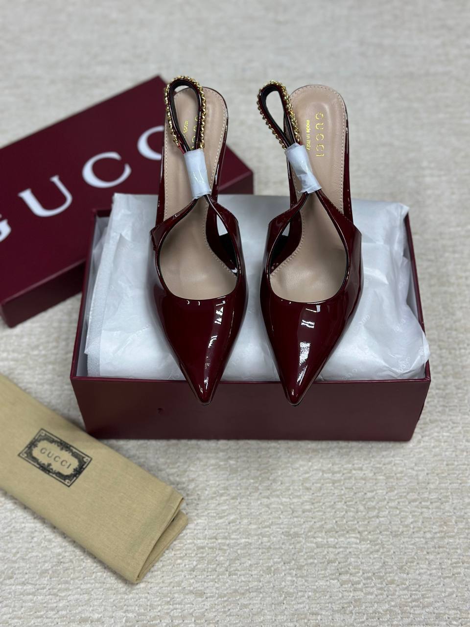 Gucci Signoria Strappy Shoes