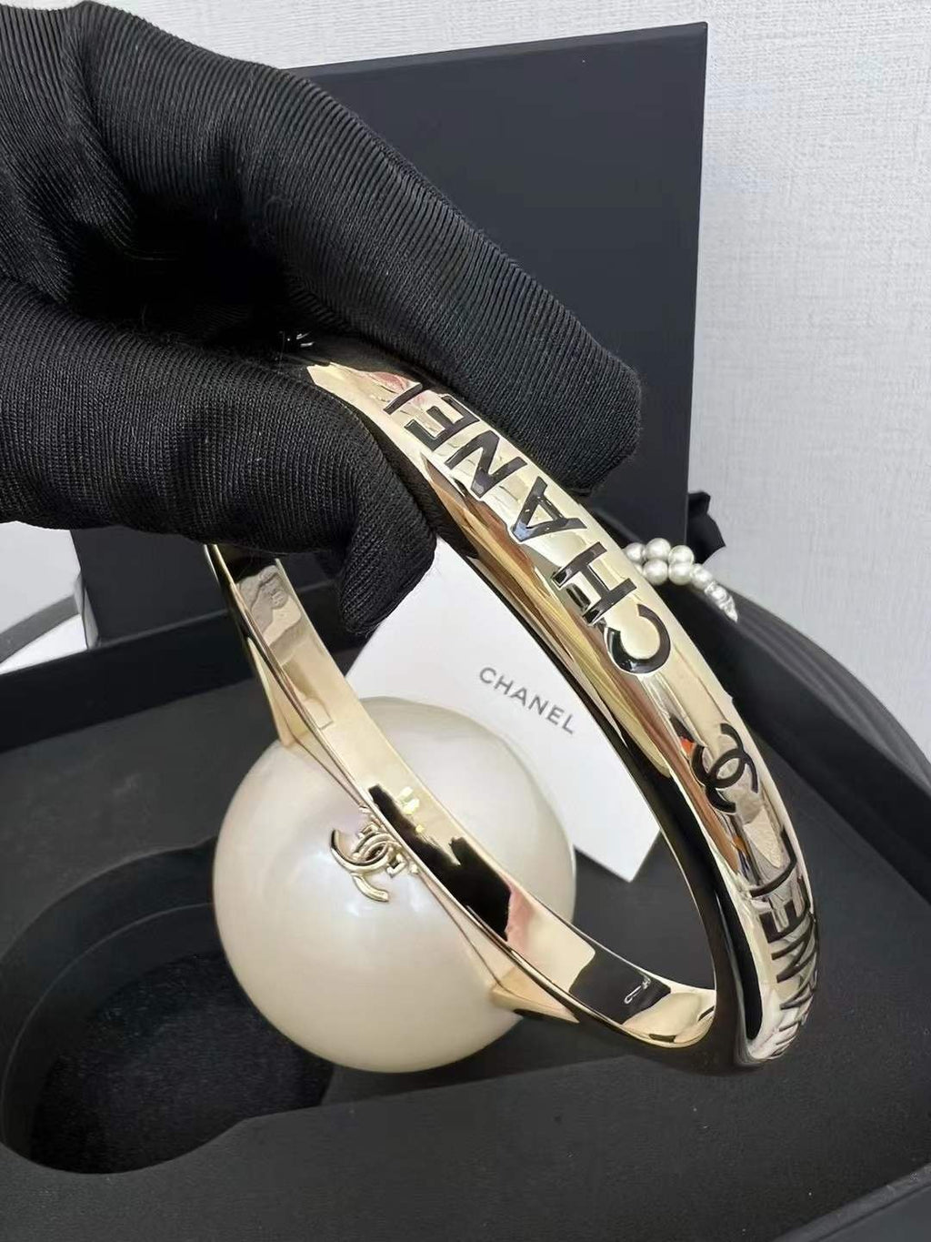 CHANEL 2025/26 Pearl Ring Miniature