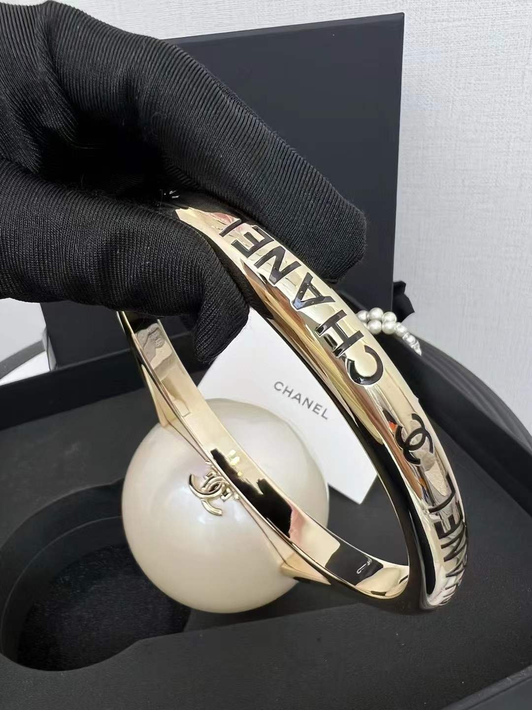 CHANEL 2025/26 Pearl Ring Miniature