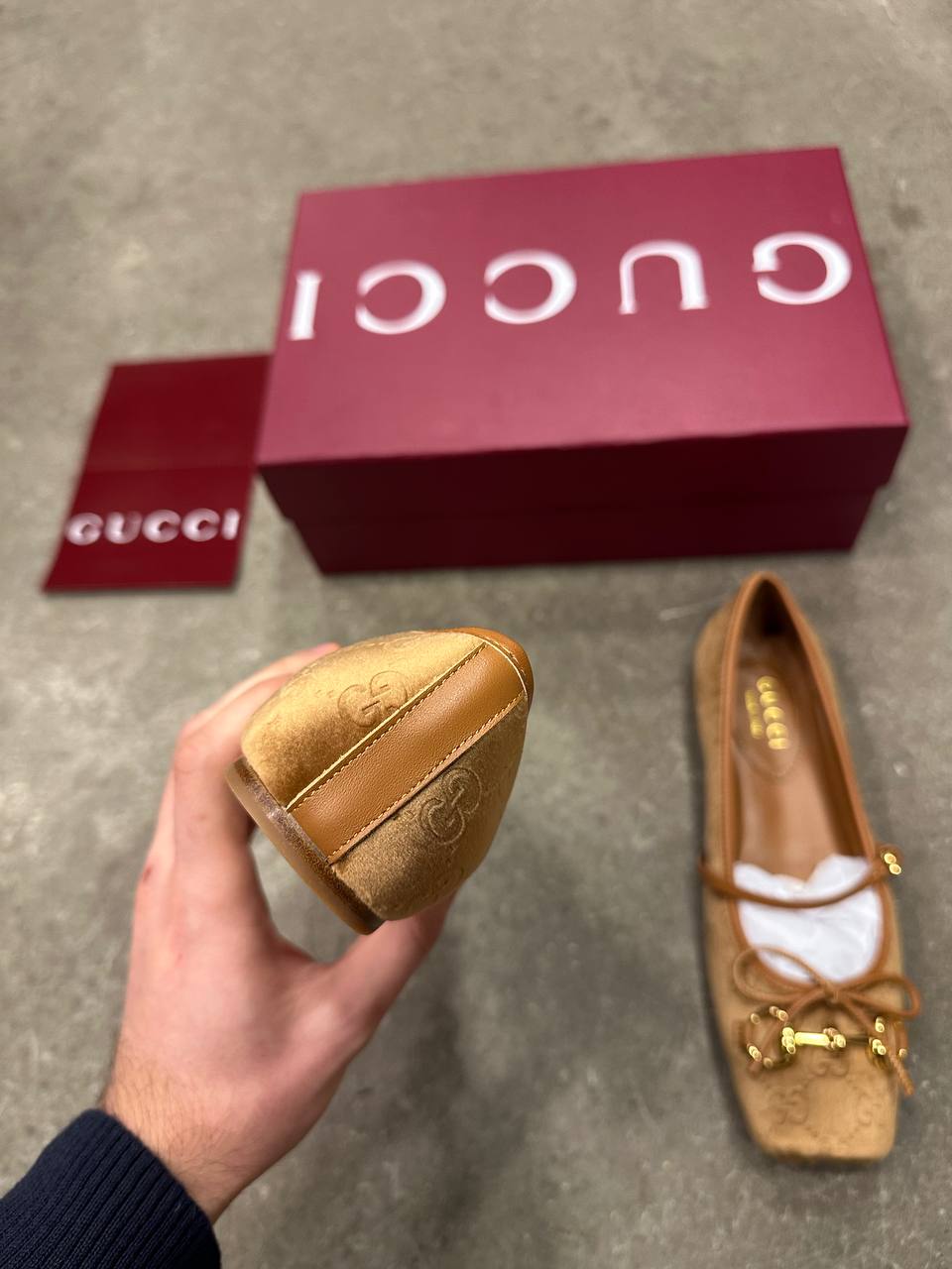 Gucci Horsebit Bale Düz Ayakkabı - Glimmer of Luxury