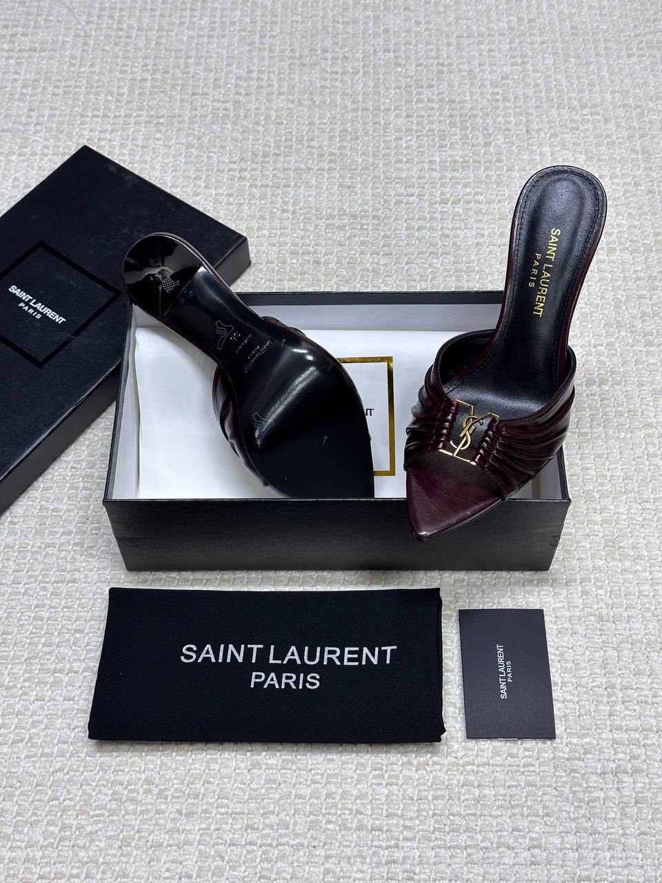 Saint Laurent Babylone Slippers