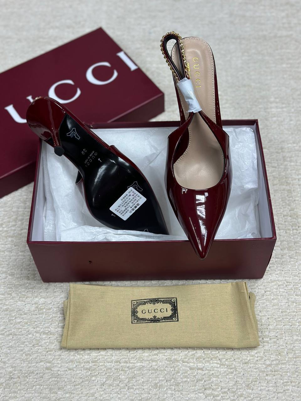 Gucci Signoria Strappy Shoes