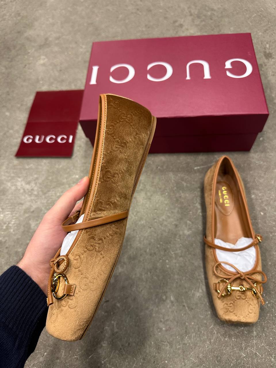 Gucci Horsebit Bale Düz Ayakkabı - Glimmer of Luxury